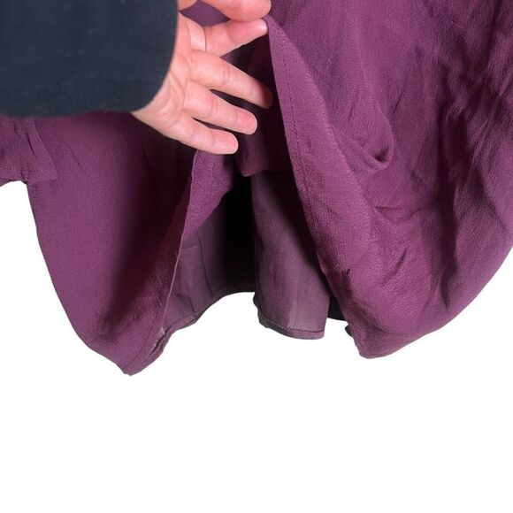 NWT! Lulus deep purple shift dress. Size large - Picture 7 of 9